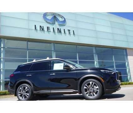 2024 Infiniti Qx60 Luxe is a Black 2024 Infiniti QX60 Luxe Car for Sale in Elkhorn NE