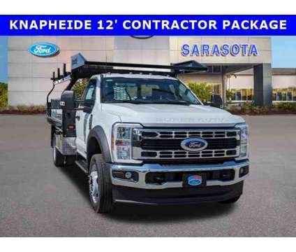 2024 Ford Super Duty F-450 DRW XL is a White 2024 Ford Car for Sale in Sarasota FL