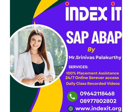 SAP ABAP Training In Hyderabad is a Career Services service in Hyderabad AP