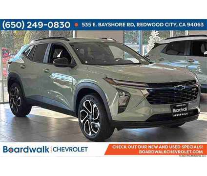 2024 Chevrolet Trax 2RS is a Green 2024 Chevrolet Trax SUV in Redwood City CA
