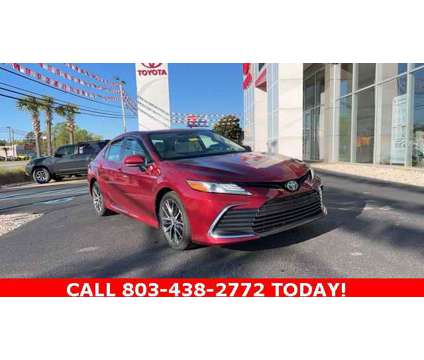 2021 Toyota Camry Hybrid XLE is a Red 2021 Toyota Camry Hybrid XLE Hybrid in Lugoff SC
