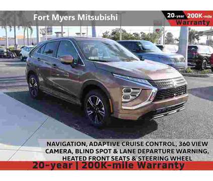 2024 Mitsubishi Eclipse Cross SEL is a Tan 2024 Mitsubishi Eclipse SE SUV in Fort Myers FL