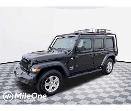 2018 Jeep Wrangler Unlimited Sport S is a Black 2018 Jeep Wrangler Unlimited SUV in Parkville MD