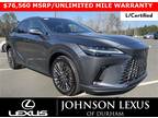 2024 Lexus RX 450h+ LUX/PANO-ROOF/MARK LEV/HEAD-UP/360-CAM/5.99% FIN