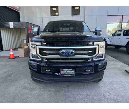2022 Ford F-350SD Platinum is a Blue 2022 Ford F-350 Platinum Truck in Portland OR