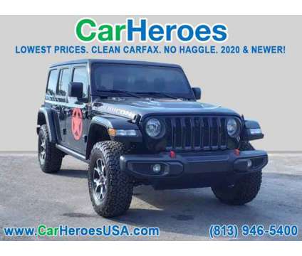 2022 Jeep Wrangler Unlimited Rubicon is a Black 2022 Jeep Wrangler Unlimited Rubicon SUV in Seffner FL