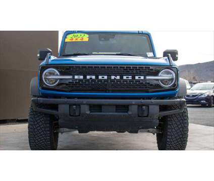 2022 Ford Bronco Wildtrak is a Blue 2022 Ford Bronco SUV in Carson City NV