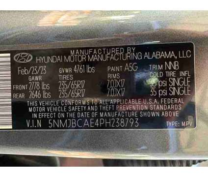 2023 Hyundai Tucson SEL is a Grey 2023 Hyundai Tucson SUV in New Port Richey FL