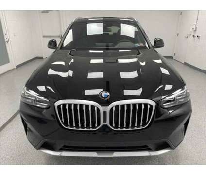 2024 BMW X3 xDrive30i is a Black 2024 BMW X3 xDrive30i SUV in Erie PA