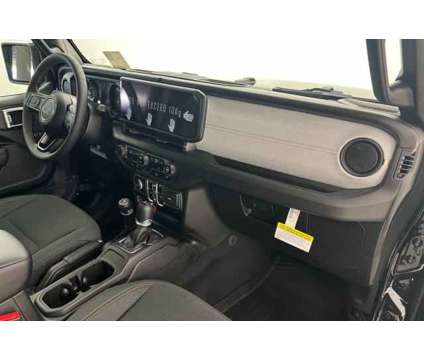 2024 Jeep Wrangler 4-Door Sport S 4x4 is a Black 2024 Jeep Wrangler SUV in Saint George UT