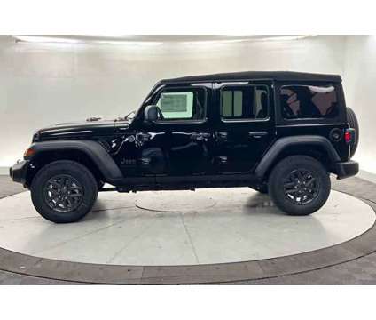 2024 Jeep Wrangler 4-Door Sport S 4x4 is a Black 2024 Jeep Wrangler SUV in Saint George UT