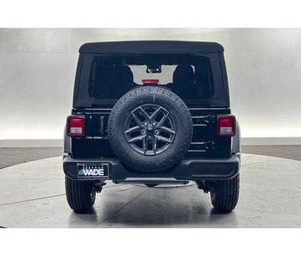 2024 Jeep Wrangler 4-Door Sport S 4x4 is a Black 2024 Jeep Wrangler SUV in Saint George UT