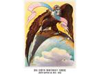 Vintage Patriotic Wall Art Poster "His 128th Birthday (1904)" Celebrating the