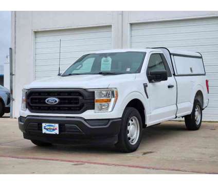 2021UsedFordUsedF-150Used2WD Reg Cab 6.5 Box is a White 2021 Ford F-150 Car for Sale in Lewisville TX