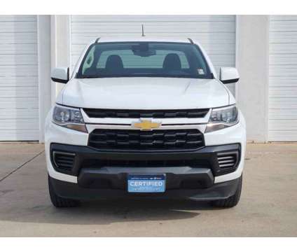 2021UsedChevroletUsedColoradoUsedExt Cab 128 is a White 2021 Chevrolet Colorado Car for Sale in Lewisville TX