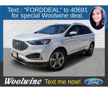 2023 Ford Edge SEL is a White 2023 Ford Edge SEL Car for Sale in Collins MS