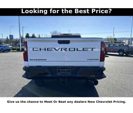 2024 Chevrolet Silverado 2500HD Custom is a White 2024 Chevrolet Silverado 2500 H/D Car for Sale in Portland OR