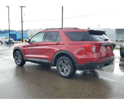 2024 Ford Explorer XLT is a Red 2024 Ford Explorer XLT Car for Sale in Paw Paw MI