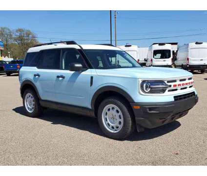 2024 Ford Bronco Sport Heritage is a Blue 2024 Ford Bronco Car for Sale in Paw Paw MI