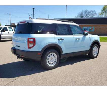 2024 Ford Bronco Sport Heritage is a Blue 2024 Ford Bronco Car for Sale in Paw Paw MI