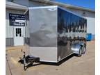 2024 MTI MWT 7x16 7' H V Front Enclosed Trailer w/Ramp