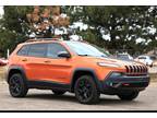 2015 Jeep Cherokee Orange, 82K miles