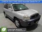 2003 Hyundai Santa Fe Silver, 160K miles