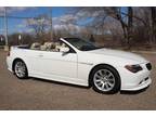 2007 BMW 6-Series White, 91K miles