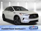 2021 Infiniti QX50 White, 14K miles