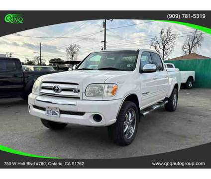 2005 Toyota Tundra Double Cab for sale is a White 2005 Toyota Tundra 1794 Trim Car for Sale in Ontario CA