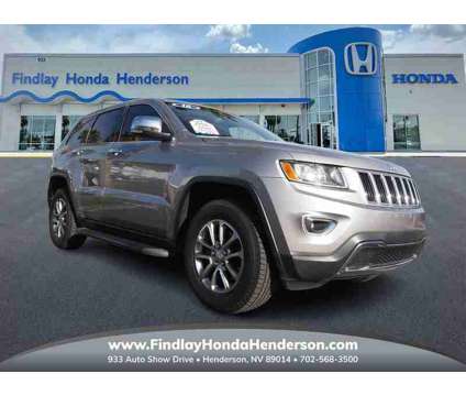 2016 Jeep Grand Cherokee Limited is a Silver 2016 Jeep grand cherokee Limited Car for Sale in Henderson NV