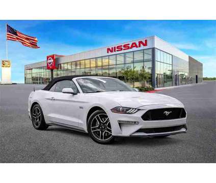 2023 Ford Mustang GT Premium is a White 2023 Ford Mustang GT Premium Convertible in Baytown TX