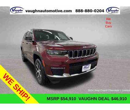 2024 Jeep Grand Cherokee L Limited is a Red 2024 Jeep grand cherokee Limited SUV in Ottumwa IA
