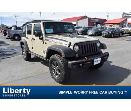 2018 Jeep Wrangler JK Unlimited Rubicon Recon 4x4 is a Gold 2018 Jeep Wrangler SUV in Rapid City SD