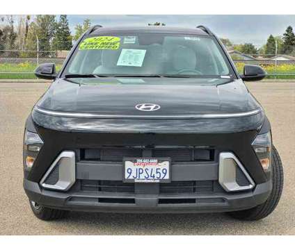 2024 Hyundai Kona SEL is a Black 2024 Hyundai Kona SEL SUV in Stockton CA