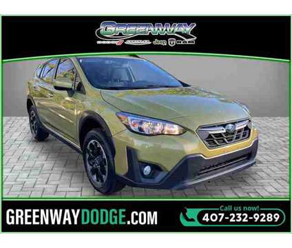 2021 Subaru Crosstrek Premium is a Yellow 2021 Subaru Crosstrek 2.0i Car for Sale in Orlando FL