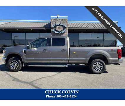 2022 Ford F-350SD Lariat is a Grey 2022 Ford F-350 Car for Sale in Mcminnville OR