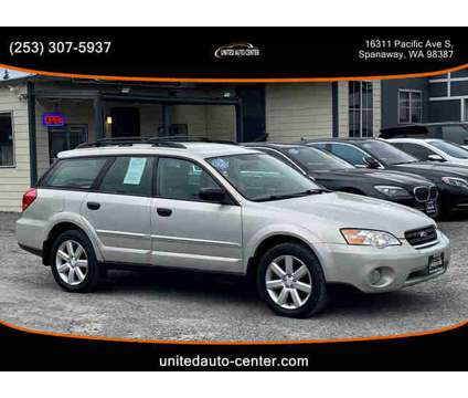 2006 Subaru Outback for sale is a Silver 2006 Subaru Outback 2.5i Car for Sale in Spanaway WA