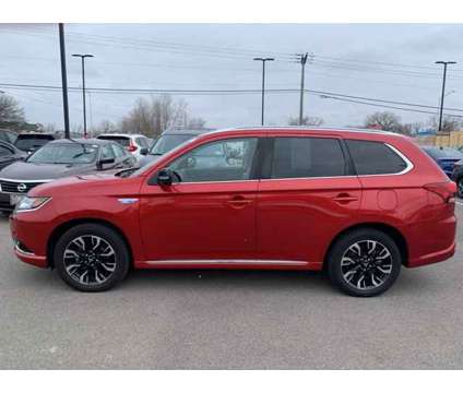 2018 Mitsubishi Outlander PHEV GT is a Red 2018 Mitsubishi Outlander Car for Sale in Saint Charles IL