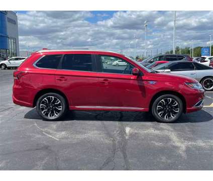 2018 Mitsubishi Outlander PHEV GT is a Red 2018 Mitsubishi Outlander Car for Sale in Saint Charles IL