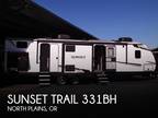 Cross Roads Sunset Trail 331BH Travel Trailer 2022