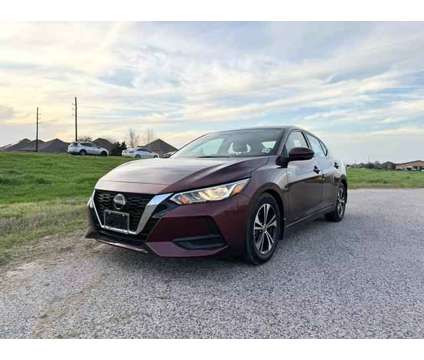 2020 Nissan Sentra for sale is a Red 2020 Nissan Sentra 1.8 Trim Car for Sale in Richmond TX