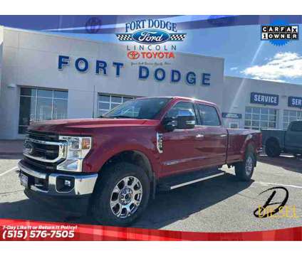 2022 Ford F-350SD King Ranch is a Red 2022 Ford F-350 King Ranch Truck in Fort Dodge IA