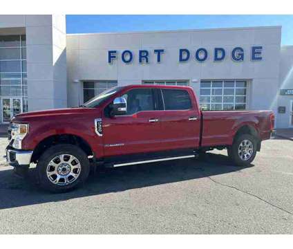 2022 Ford F-350SD King Ranch is a Red 2022 Ford F-350 King Ranch Truck in Fort Dodge IA