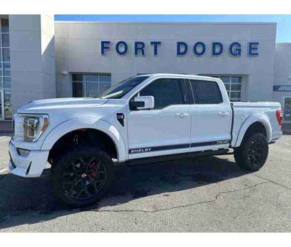 2022 Ford F-150 Lariat SHELBY is a White 2022 Ford F-150 Lariat Truck in Fort Dodge IA