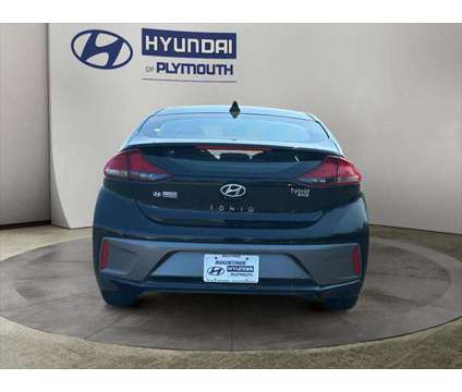 2020 Hyundai Ioniq Hybrid Blue is a Black 2020 Hyundai IONIQ Hybrid Blue Hybrid in Plymouth MA