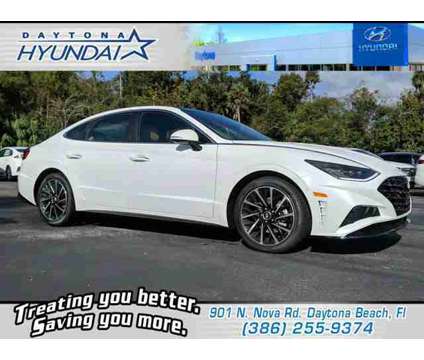 2021 Hyundai Sonata Limited is a White 2021 Hyundai Sonata Limited Sedan in Daytona Beach FL