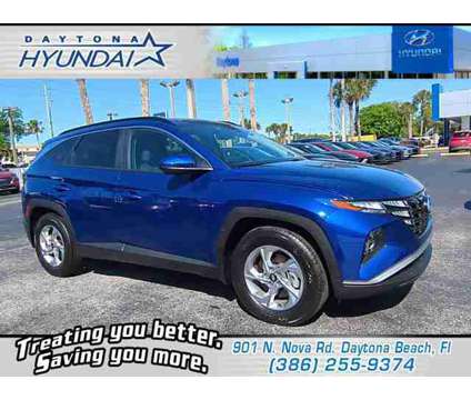 2024 Hyundai Tucson SEL is a Blue 2024 Hyundai Tucson SE SUV in Daytona Beach FL
