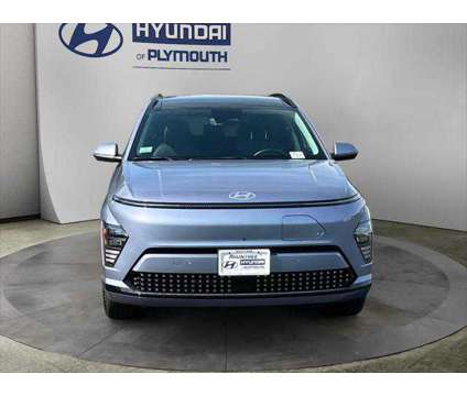 2024 Hyundai Kona Electric Limited is a Blue 2024 Hyundai Kona SUV in Plymouth MA