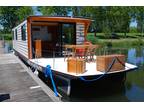 2024 Solar Electrische Houseboat Catamaran Coche Standaard